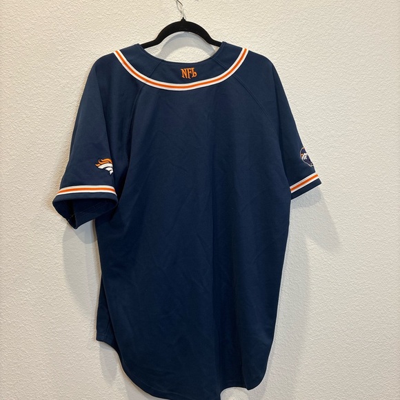 Denver Broncos Navy Blue Jersey - Picture 8 of 9